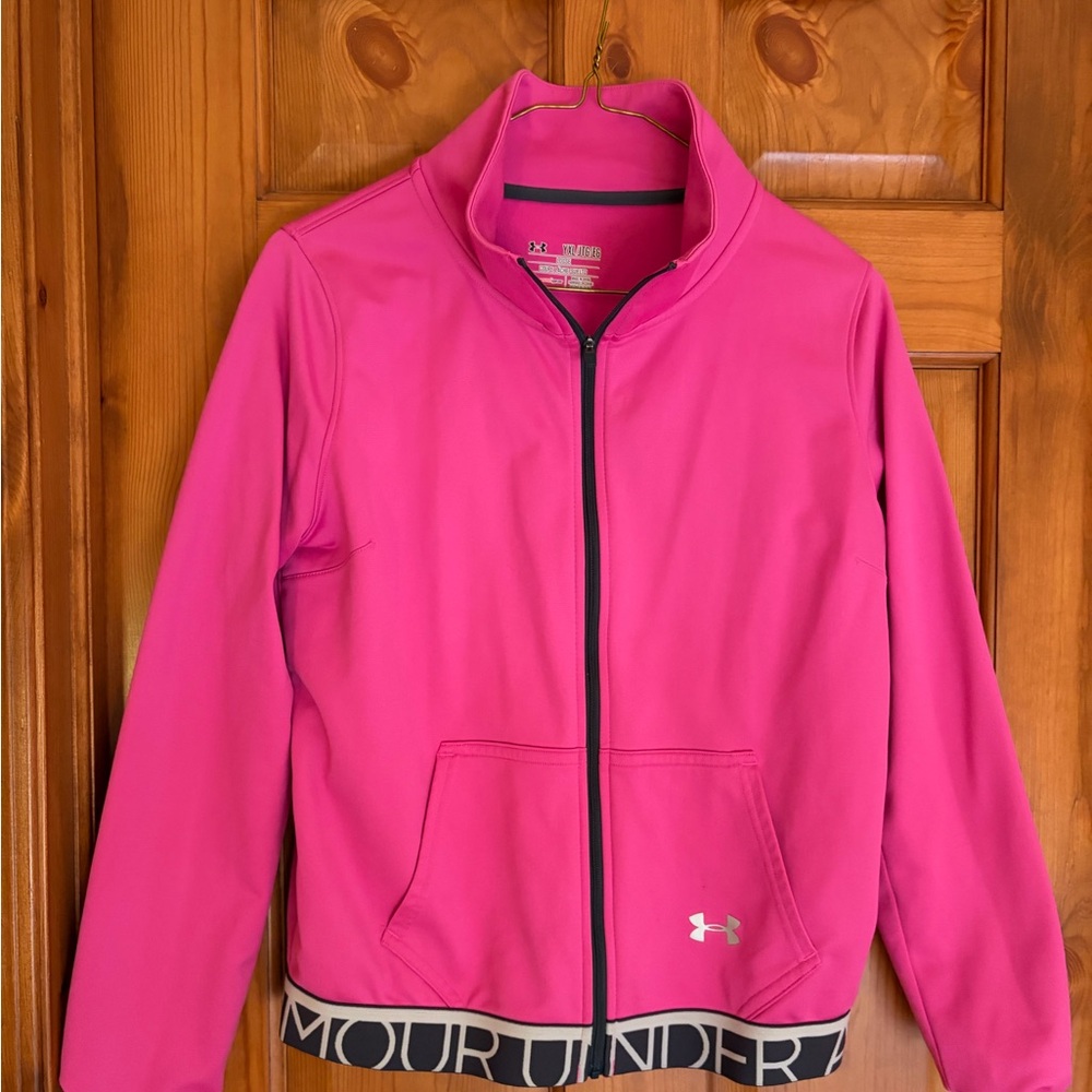 Under Armour Fuchsia Athletic Jacket
